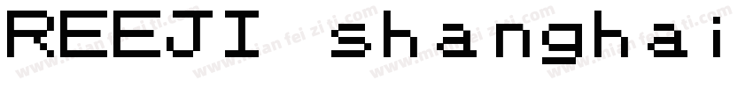REEJI shanghaiface GB10字体转换